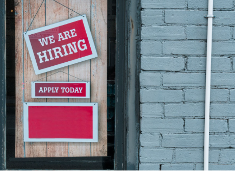Hiring Sign